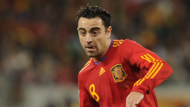 Xavi Hernandez Maestro Lini Tengah Piala Dunia 2010