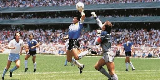Kisah Legendaris Tangan Tuhan Diego Maradona di 1986