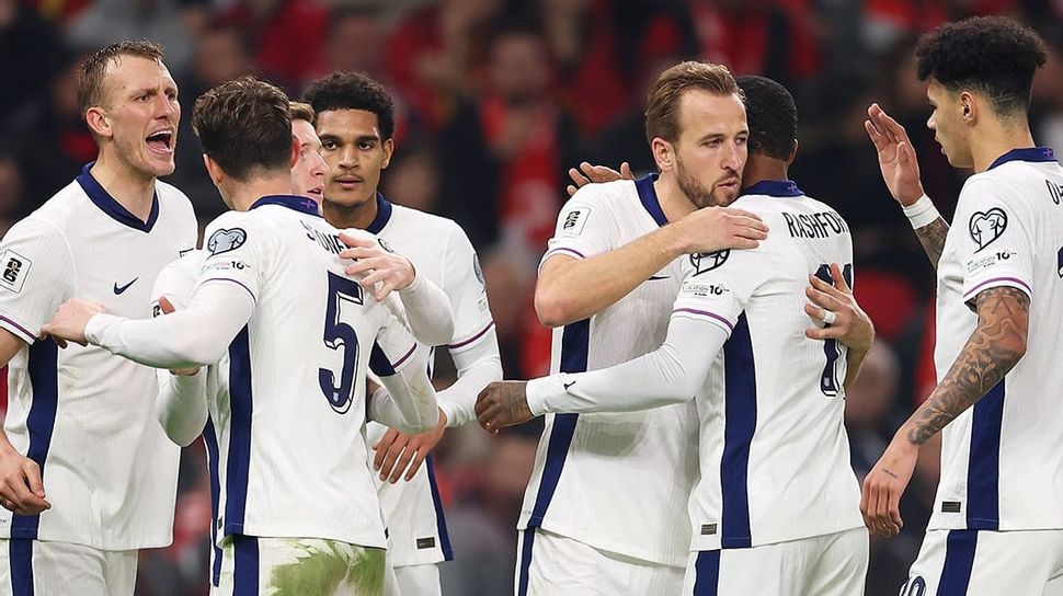 Inggris Kalahkan Albania 2–0 dan Selesaikan Kualifikasi WC
