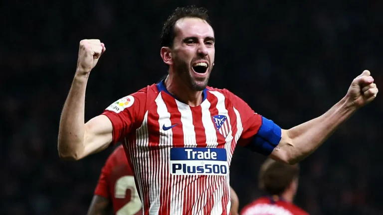 Diego Godín Bek Tengah Uruguay Ikon Atlético Madrid